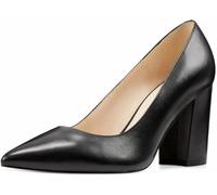 NINE WEST Women's Astoria Pump, Black Leather, 9 UK
