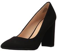 NINE WEST Women's Astoria 9x9 Pump, Black Suede, 4 UK