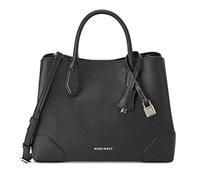 NINE WEST Women's Brooklyn Jet Set Satchel NGV108505, Black, One Size