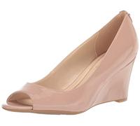 Nine West Women's Cape9x9 Wedge Sandal, Barely Nude, 3.5 UK