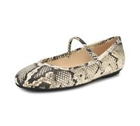 Nine West Womens Classik, Light Natural Snake Multi 110, 9.5 UK