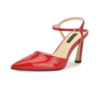 Nine West Women's Dres Pump, Red Patent 610, 4 UK
