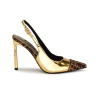 Nine West Women's Fabele Pump, Bronze/Leopard Multi 750, 6 UK