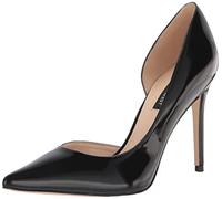 NINE WEST Women's Folowe Pump, Black, 3 UK