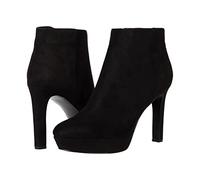 NINE WEST Women's Glowup2 Ankle Boot, Black Suede, 5 UK