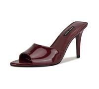 Nine West womens Hather, Dark Red Patent 600, 8
