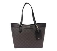 Nine West Women's Lior Jet Black Logo Tote