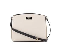 Nine West Women's Mary Crossbody Triple Compartment, Milk Multi