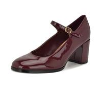Nine West Women's Maryj Pump, Dark Red Patent 600, 5.5 UK