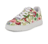 Nine West Women's Nenya Sneaker, White Vintage Floral Multi 141, 6 UK