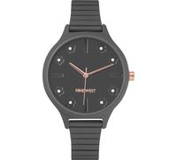 Nine West Women's NW-2562GYGY 36mm Quartz Watch in Grey Nine West Grey One Size