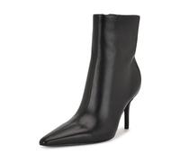 Nine West Women's Ohmy Mid Calf Boot, Black Leather 002, 8.5 UK