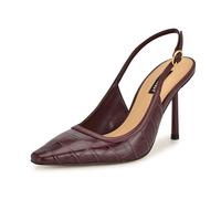 Nine West Women's Orlanda Pump, Dark Red Croco Multi 600, 4 UK