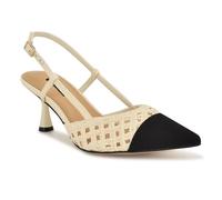 Nine West Women's Railen Pump, Cream/Black 150, 6 UK