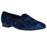 Nine West Women's Renold Loafer Flat, Blue Velvet 420, 4.5 UK