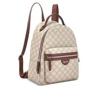 Nine West womens Vonetta Backpack, Mushroom Logo Mahogany, Medium