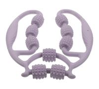 Nine-Wheel Calf Massage Roller Circular Leg Clamp Massager | Eva and Pp Build, Adjustable Frame, Lightweight Design, for Thighs and Legs, Office Use and Long Days