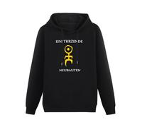 NINEAIR Einsturzende Neubauten Blixa Bargeld Coil Industrial Hoody Unisex Ptinted Hoodies Long Sleeve Men's Hooded with Pocket Black L