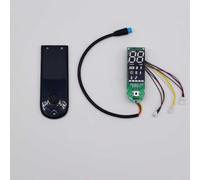 Ninebot Max Electric Scooter Instrument Cover Kit, ABS+PC Dashboard Replacement Panel with Electronic Components, Compatible with Ninebot MAX and Xiaomi Scooters