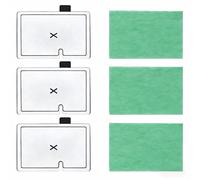 NINEDAN CF1 Filter 3 Month Service Kit Compatible with Interpet CF1 Filter, Fish Tank Filter Cartridges Kit for Aquarium, Replacement 3 X Filter Cartridges, 3 X Algaway Pads