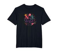 Ninederful: Whimsical 9th Birthday Celebration T-Shirt, Men's Big and Tall, Black, 2X Tall