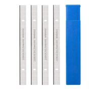 Ninehole Set of 4 HSS Planer Blades 210 mm, 210 mm Planer Blade Suitable for Planer Woodworking Machines, 210 x 16.5 x 1.5 mm