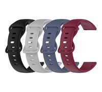 NineHorse Compatible with Jugeman Smart Watch Bands TS29,Soft Silicones Wristband Adjustable Quick Release Replacement Watch Band Strap for Jugeman Smartwatch Accessories