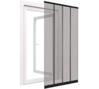 NiNeKa Easy Life Insect Screen Curtain for Doors Made of Polyester with Connecting Strip with Adhesive Tape and Sewn Weight, Size: 100 x 220 cm