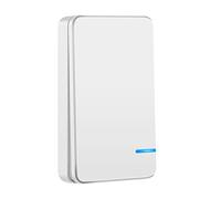NineLeaf Mini Wireless Light Switch, Mini Light Switch, Waterproof Wireless Switches for Lights Lamps Fans, No Wiring No Battery Required, Easy to Install (Only Switch Panel, Receiver not Included)