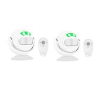 Nineleaf Motion Sensor Doorbell with Remote,Motion Activated Voice Player,Shop Door Entry Chime,Two-Way Sensing,Custom Voice(Supports MP3 Audio Format),39 Ringtones,Ideal for Shop,Office,2PK