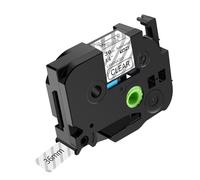 NineLeaf TZe-161 Label Tape 36mm Compatible for Brother P-Touch Label Printer TZe161 TZ-161 AZe161 36mm 1.5'' 3m Laminated Black on Clear for PT-P700 D600 P750W H100LB Label Maker, 20PK