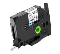 NineLeaf TZe-231 Label Tape 12mm Compatible for Brother P-Touch Label Printer TZe231 TZ-231 12mm 0.47 Laminated Black on White TZe TZ Tape 12mm for E110 H100R H100LB D210VP P300BT