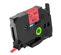 NineLeaf TZe-421 Label Tape 9mm Compatible for Brother P-Touch Label Printer TZe421 TZ-421 AZe421 9mm 0.35'' Laminated Black on Red for PT-P700 P950NW 1010RDT Label Maker