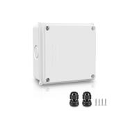 Nineleaf Waterproof Junction Box,IP65 Weatherproof Electrical Project Boxes,3.3 x 2.8 x 2.3 inch,Universal PVC/ABS Plastic Project Enclosure Box,White
