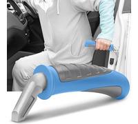 NINEMAX Car Door Handle for Disabled 1 Pack,Handle Mobility Aid to Help Getting Out of Car,Assistance Handle for Car for Elderly and Handicapped(Light Blue/Grey)