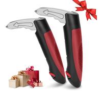 NINEMAX Car Door Handle for Elderly Disabled,3 in 1 Handy Car Handle(Red B) | 2 Pack Sturdy Robust Assist Mobility Aid for Easy Car Entry and Exit, Assistance Support Portable Helping Aid for Disability