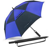 NINEMAX Golf Umbrella Windproof and Rainproof 68inch, Large Umbrella Double Canopy, Golfing Brolly Heavy Duty Unbreakable for Men Women(Navy Blue/Dark Blue)