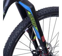 Niner Rockshox Rs1 Decals Kit One Size Blue / Green / Red
