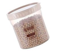 NINESHE 1000ml PP Food Airtight Jar, Multifunctional Food Canister with Spoon, Large Capacity Rice Storage Container for Dried Fruits, Nuts, Milk Powder