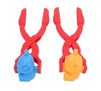 NINESHE 2Pcs Snowball Maker Snow Toys Deer Shape Kids Winter Snowball Fight Make Tool Clip Plastic Fun Snow Ball Maker Outdoor Winter Sport Tool