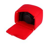 NINESHE DLSR Camera Bag with Hook and Loop, Camera Case DLSR SLR Insert Case Bag, Partition Pads Are Included for Put the Bag Into Backpack, Laptop Bag, Trolley Bag (Red)