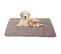 NINESHE Dog Cooling Mat for Indoor and Outdoor, Breathable Portable Ice Silk Pet Blanket, Washable Summer Pet Sleeping Pad for Bed, Floor, Car Seats (S)