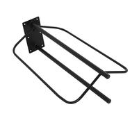 NINESHE Iron Wall Mount Saddle Rack, Store and Dry Saddle Pad, Practical Tool, Horse Saddle Stand Includes 6 Mounting Screws for Storage, Tack Room, Barn, Garage