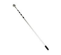 NINESHE Stretchable Stainless Steel Golf Ball Retriever, Lock or Release It to Add Its Length, Portable Golf Ball Pick Up Tool, Golf Accessories for Water and Bushes (5 Joints 5.17yd Maximum Length)