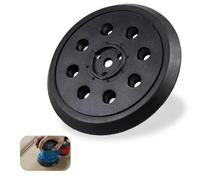 NineSSJLY 125mm Sanding Disc - Compatible with Bosch PEX 12 / PEX 12 A/PEX 125 / PEX 125 AE Random Orbital Sander - 8-Hole Sanding Pad with Fastening, Heat Resistant up to 80°C, Durable