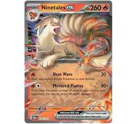 Ninetales ex 038/165 Double Rare Pokemon Card (Pokemon SV 151) + 1x TitanCards® Toploader