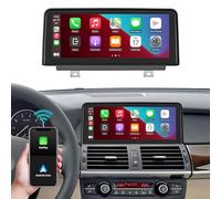 Ninetom 10.25" CarPlay Car Stereo for 2007-2010 BMW X5/X6 Serie E70 E71 CCC | HD Linux System Touckscreen, Supports Wireless CarPlay, Android Auto, Mirrorlink, Camera, Siri, Retains factory functions