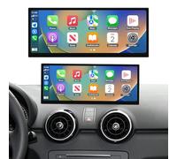 Ninetom 12.3'' Car Radio Touchscreen with Wireless Carplay & Android Auto for 2012-2018 Audi A1 with 3G MMI/RMC System, Supports Mirrorlink, Camera, Navigation