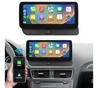 Ninetom 12.3" CarPlay Car Stereo for 2009-2017 Audi Q5 with 3G MMI System | HD Linux Car Stereo, Car Radio Supports Wireless CarPlay, Android Auto, Mirrorlink, Camera, Siri, Retains factory functions