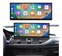 Ninetom 12.3" CarPlay Car Stereo for 2011-2018 Audi A6 A7 with 3G MMI | HD Linux Car Stereo, Car Radio Supports Wireless CarPlay, Android Auto, Mirrorlink, Camera, Siri, Retains factory functions